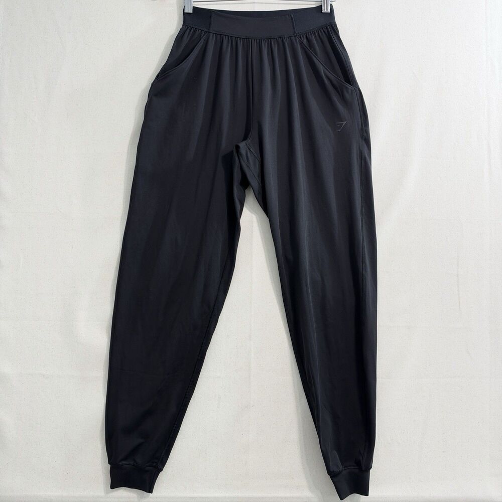 Gymshark Women’s Training Jogger Pants Size S Black Tapered Athletic Workout